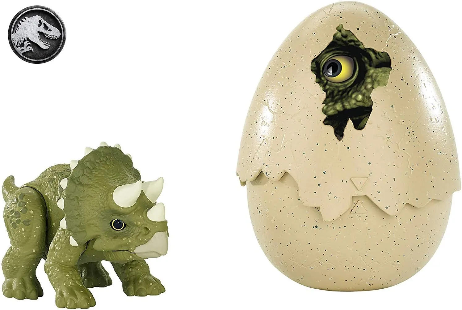JURASSIC WORLD HATCH 'N PLAY DINOS Triceratops