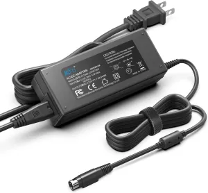 KFD 12V 7A 4 Pin AC DC Adapter for Wacom Cintiq 22HD DTH-2200 Power Supply Synology DS420  DS423  DS918  DS920  DS923  DS620slim DS420j DS720  DS418 DS718  NAS Server Power Cord SINPRO SPU65 Charger