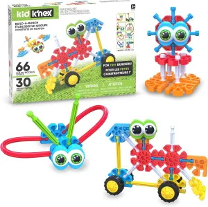 KID K'NEX - Build A Bunch Set ‚ 66 Pieces, Preschool STEM Building, Kid Construction Set, Creative Play‚ Ages 3 