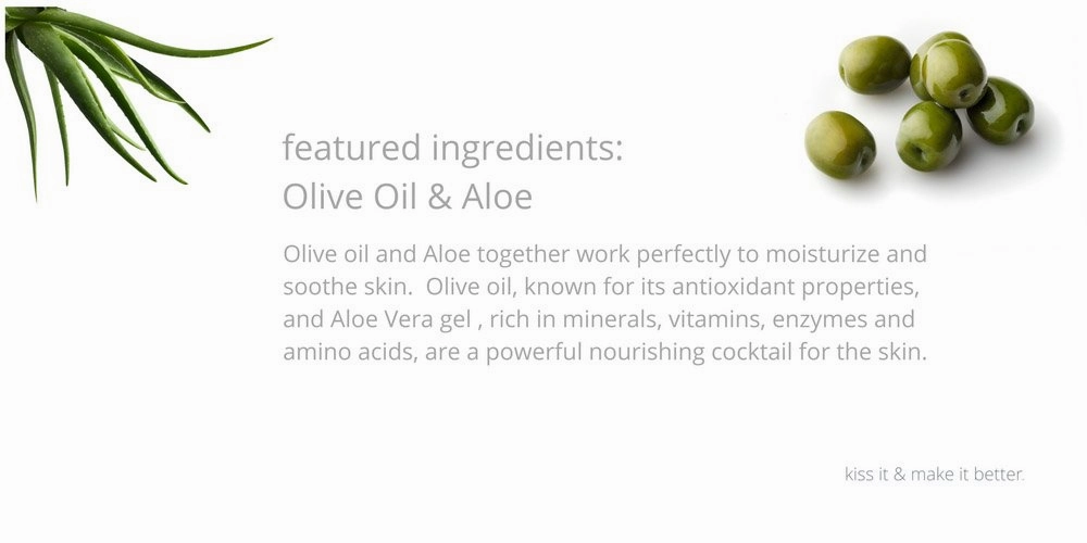 Kiss My Face Pure Olive Oil and Aloe Vera Moisturizing Bar Soap, 8 Ounce, 3 Pack (Packaging May Vary)