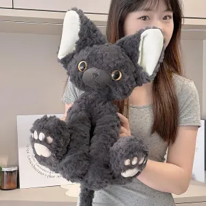 Kitten Plush Toy, Premium Cat Stuffed Animal ，Black Cat Plush,Stuffed Animal，Soft and Comfortable Occasions Great Gift for Kids, Lovers, Friends (Black Cat)