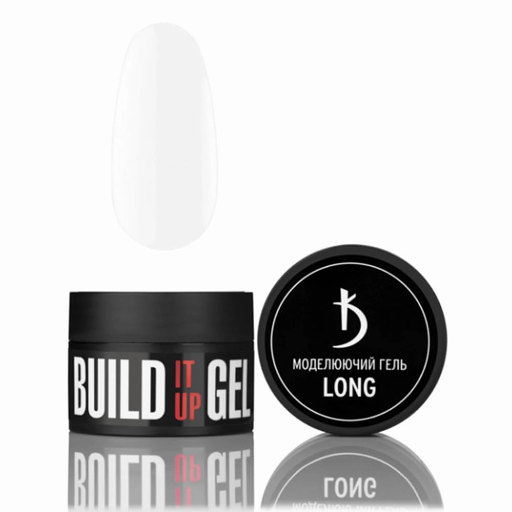 Kodi Professional Build It Up Gel. Modeling Builder gel. Nail extension. Strengthening Nail (Build It Up Gel Long Nails 12ml.)