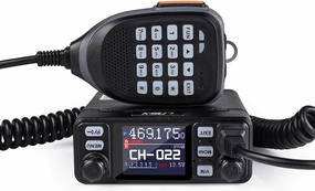 KSUN Mobile Transceiver Radio for Vehicle Truck with Cigarette Lighter Plug Dual Band VHF/UHF Mini Car Radio Long Range CB Two Way Radio for Driver Off Road, UV5200D