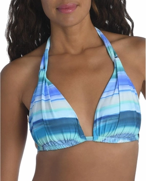 La Blanca Women's Halter Bikini Swimsuit Top