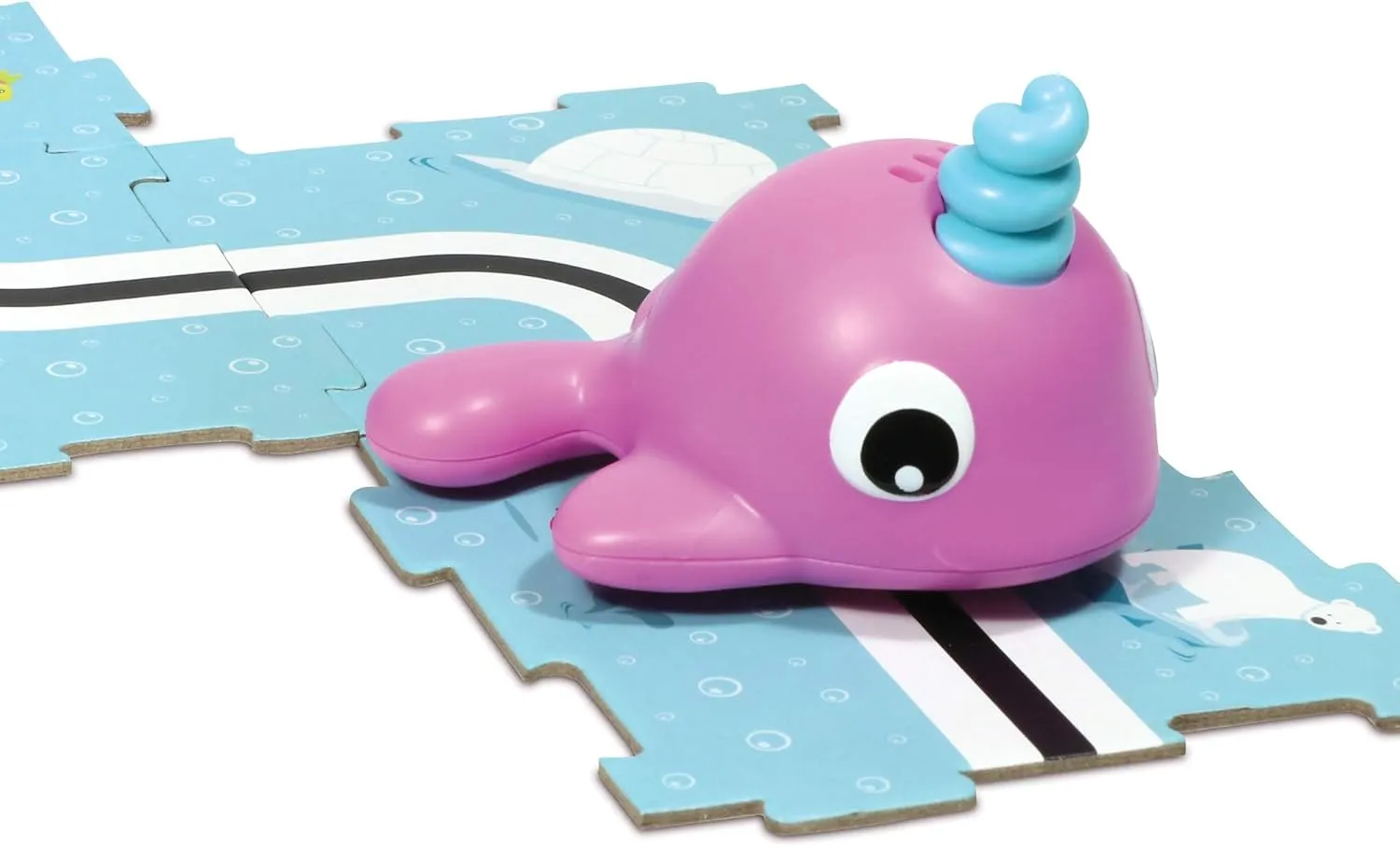 Learning Resources Coding Critters Go Pets Dipper the Narwhal - 14 Pieces, Ages 4  Screen-Free Early Coding Toy For Kids, Interactive STEM Coding Pet, Toddler Learning Toys