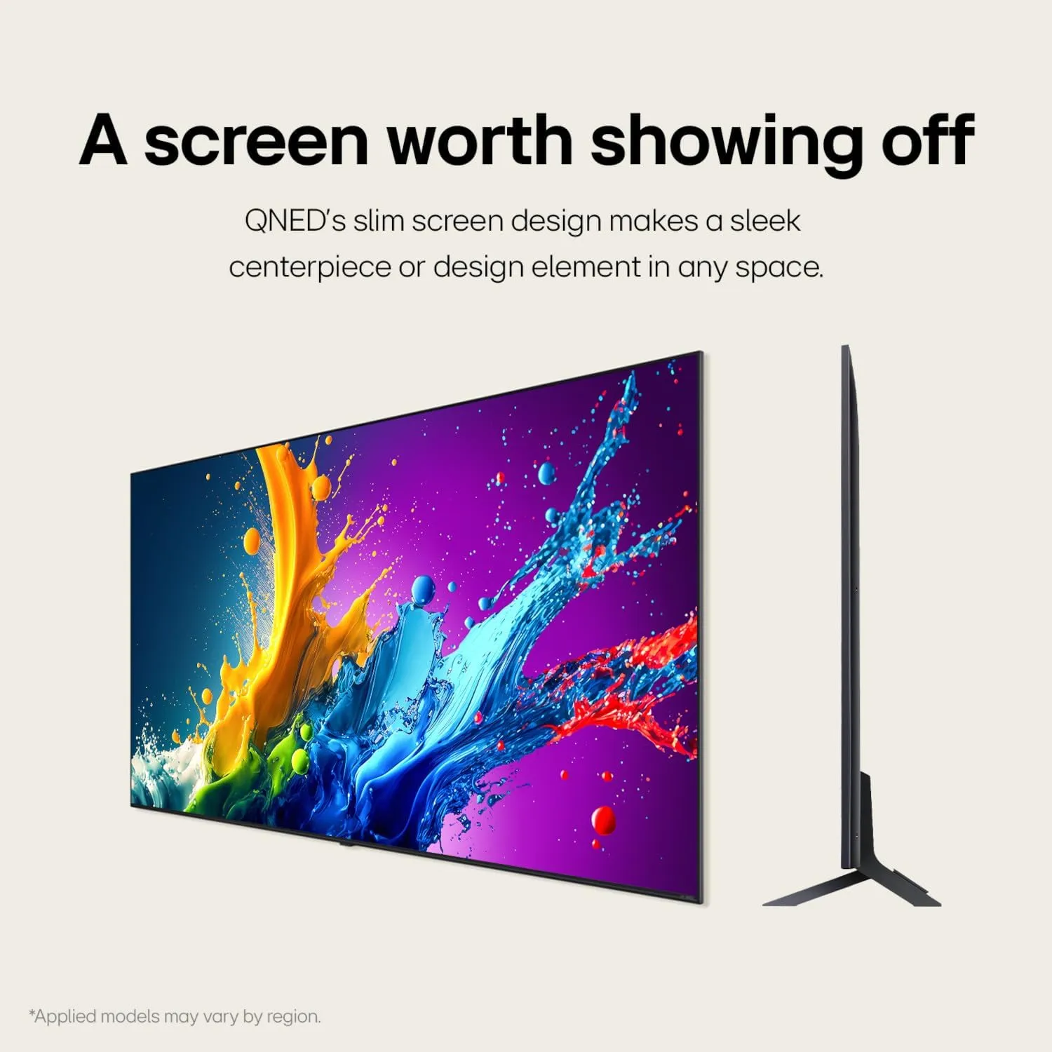 LG 75-Inch Class QNED80T Series LED Smart TV 4K Processor Flat Screen with Magic Remote AI-Powered with Alexa Built-in (75QNED80TUC, 2024)