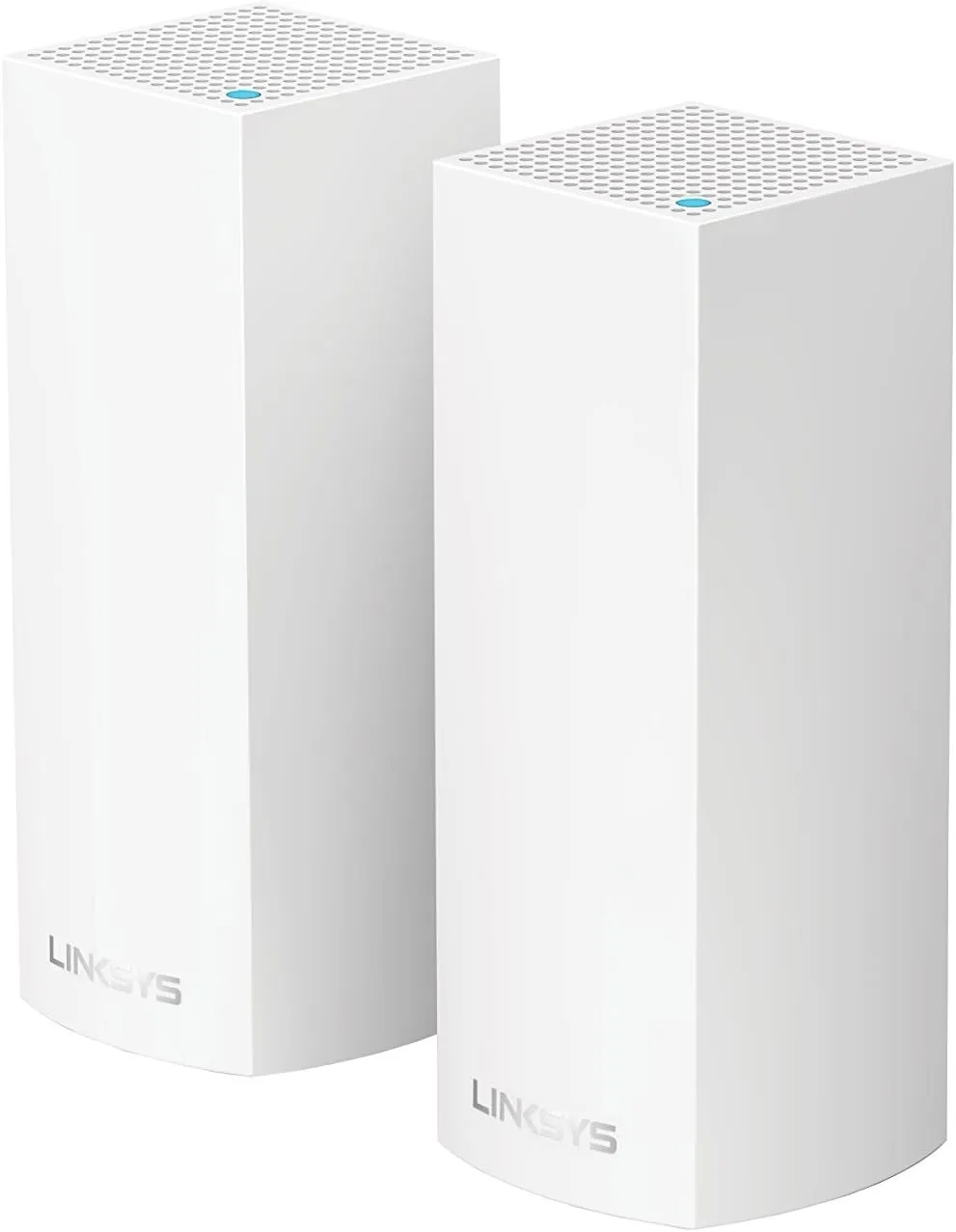Linksys Velop Tri-Band AC4400 Whole Home WiFi Mesh System- 2-Pack (Coverage up to 4000 sq. ft) (Renewed)