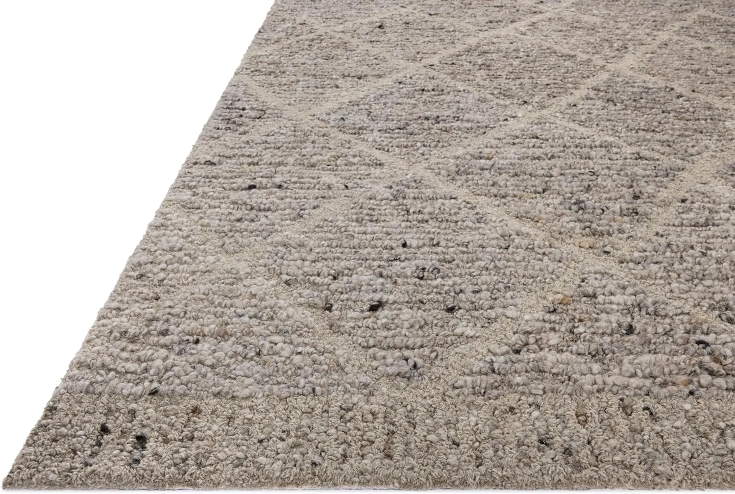 Loloi Magnolia Home by Joanna Gaines Jones Collection JON-03 Pebble 7'-9" x 9'-9" Area Rug