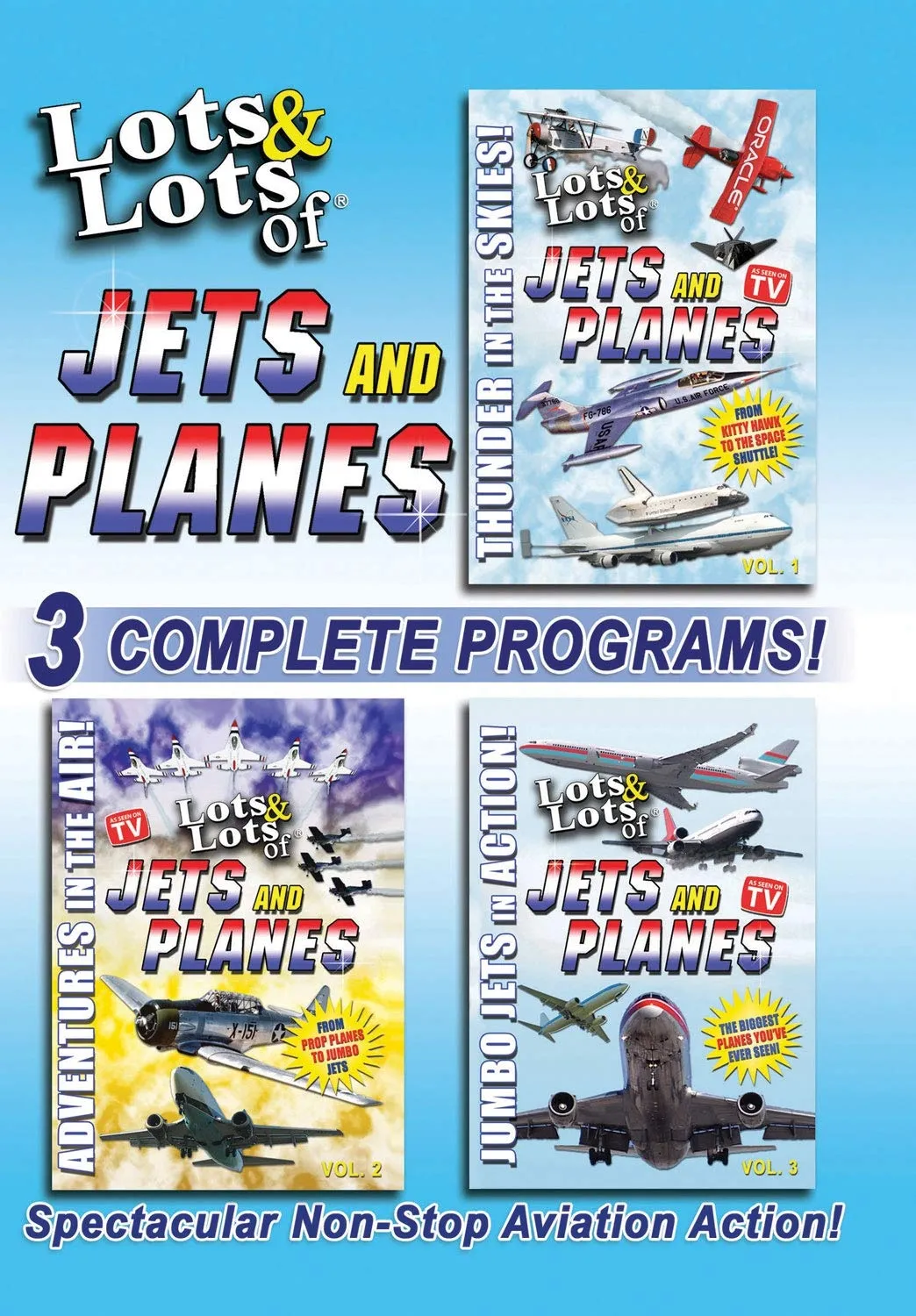 Lots & Lots of Jets and Planes 3 Disc Set