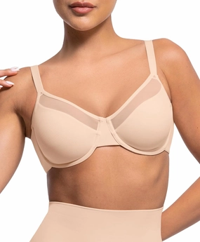 Lover-Beauty Minimizer Bras for Women Full Coverage Unlined Underwire Bras Plus Size Lifting Bra for Heavy Breast
