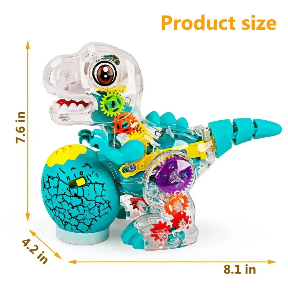 Luminous Dino Adventures - Toy Dinosaur With Music And Lights