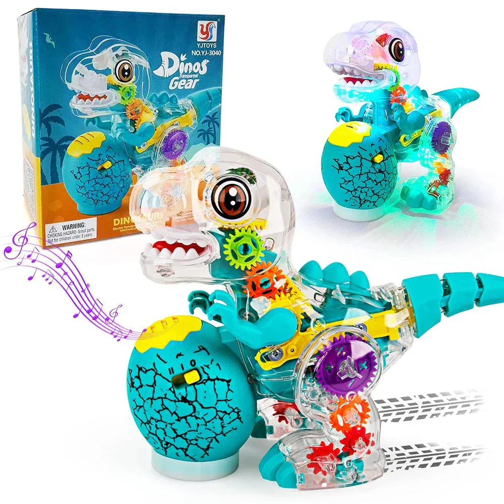 Luminous Dino Adventures - Toy Dinosaur With Music And Lights