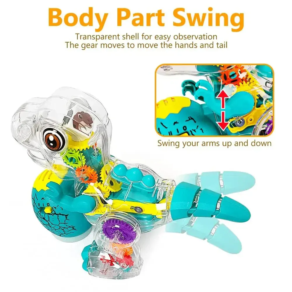 Luminous Dino Adventures - Toy Dinosaur With Music And Lights