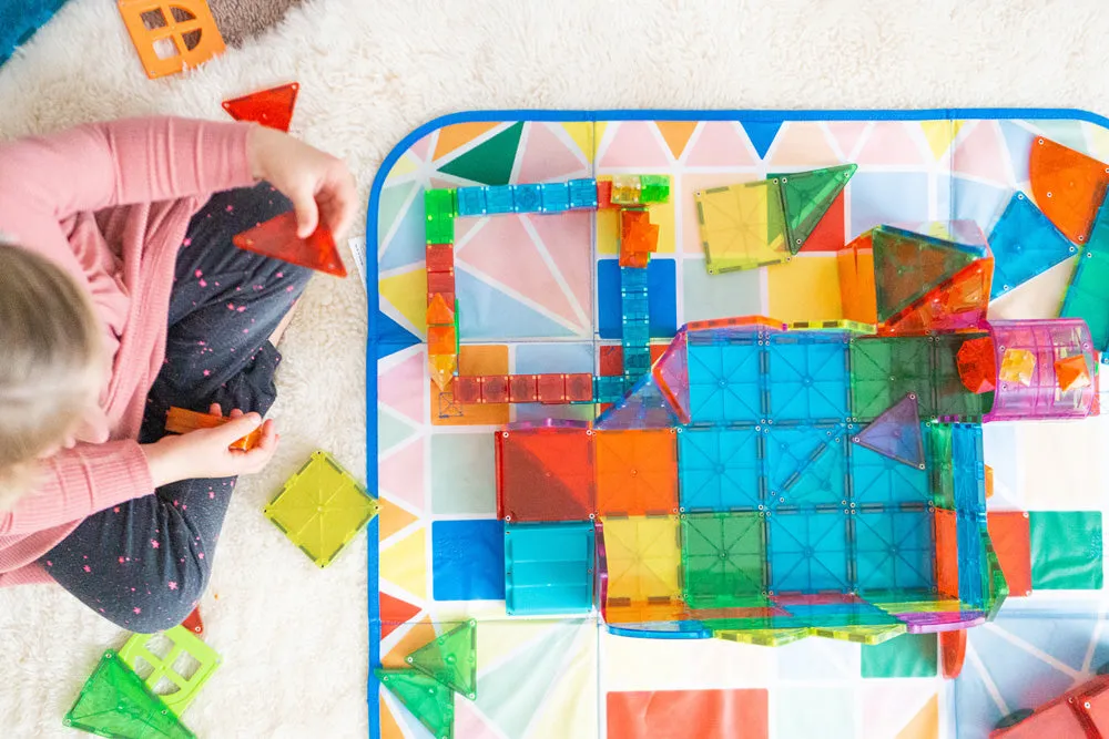 Magna-Tiles® Storage Bin & Playmat