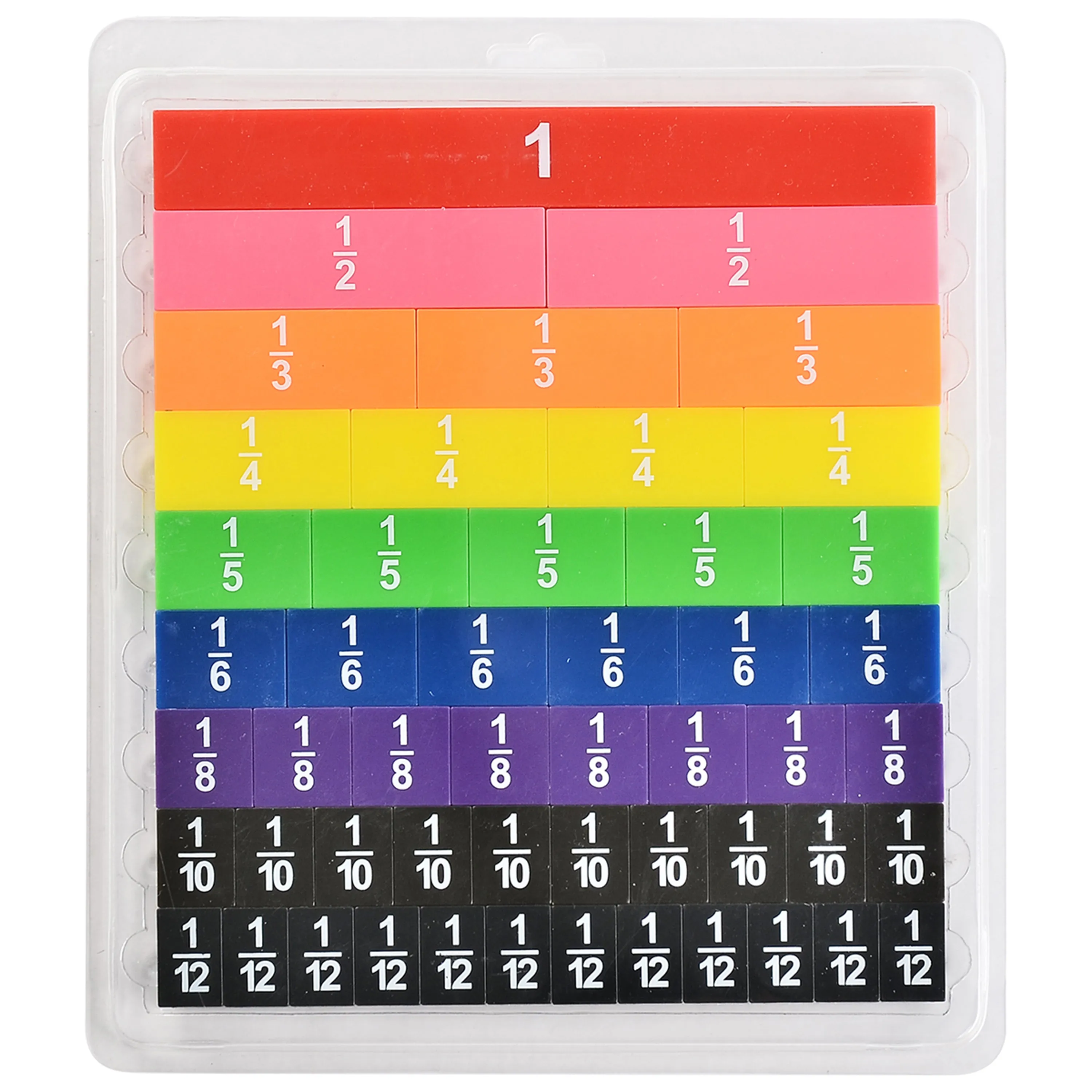 Magnetic Fraction Tiles Magnet Set, Math Skills Toy for Early Kids, Homeschool Supplies