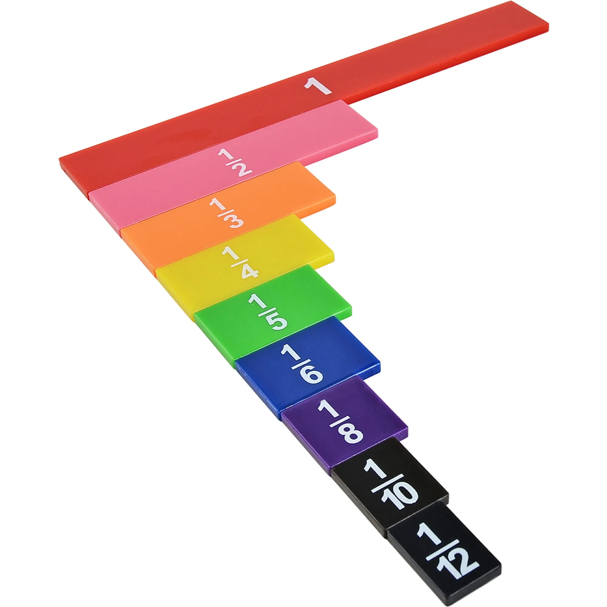 Magnetic Fraction Tiles Magnet Set, Math Skills Toy for Early Kids, Homeschool Supplies
