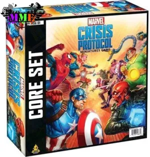 Marvel: Crisis Protocol Core Set - Tabletop Miniatures Game of Superhero Battles, Ages 14 , 2 Players, 90 Minute Playtime, Made by Atomic Mass Games