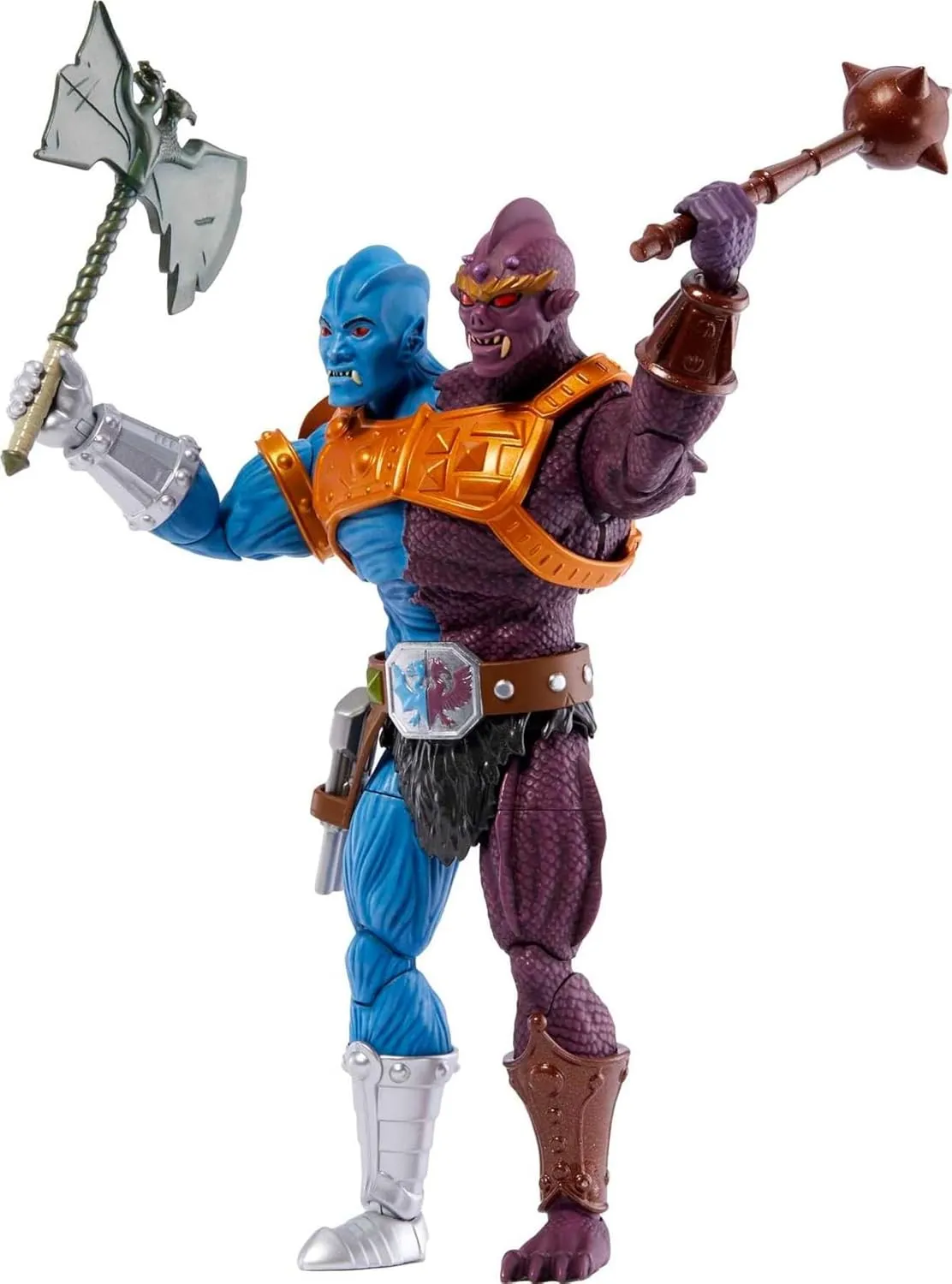 Masters of the Universe Masterverse Action Figure & Accessories, Two-Bad MOTU Collectible with Articulation & Swappable Parts, 7-inch