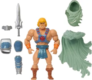 Masters of the Universe Mattel Origins Turtles of Grayskull Action Figure & Accessories, Stealth Ninja He-Man Collectible Toy with 16 Joints, TMNT & Motu Crossover