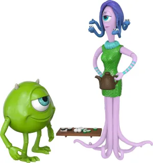 Mattel Disney Pixar Featured Favorites Celia Mae & Mike Wazowski Monsters Inc. Collectable Figures & Accessories, Highly Posable Authentic Look, Collectors Age 6 Years & Up
