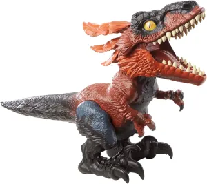 Mattel Jurassic World Dominion Uncaged Interactive Dinosaur Toy, Ultimate Pyroraptor Action Figure with Lights & Motion, 3 Play Modes