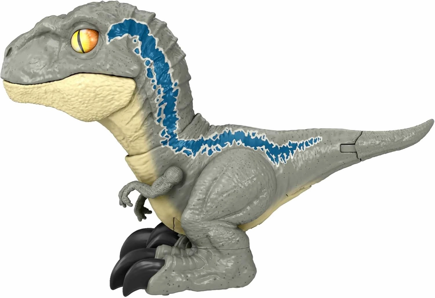 Mattel Jurassic World Dominion Uncaged Rowdy Roars Atrociraptor Beta Dinosaur Action Figure, Toy with Interactive Motion & Sound