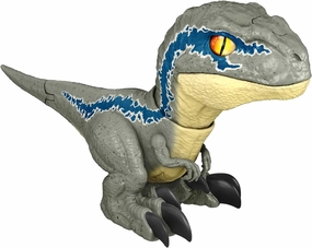 Mattel Jurassic World Dominion Uncaged Rowdy Roars Atrociraptor Beta Dinosaur Action Figure, Toy with Interactive Motion & Sound