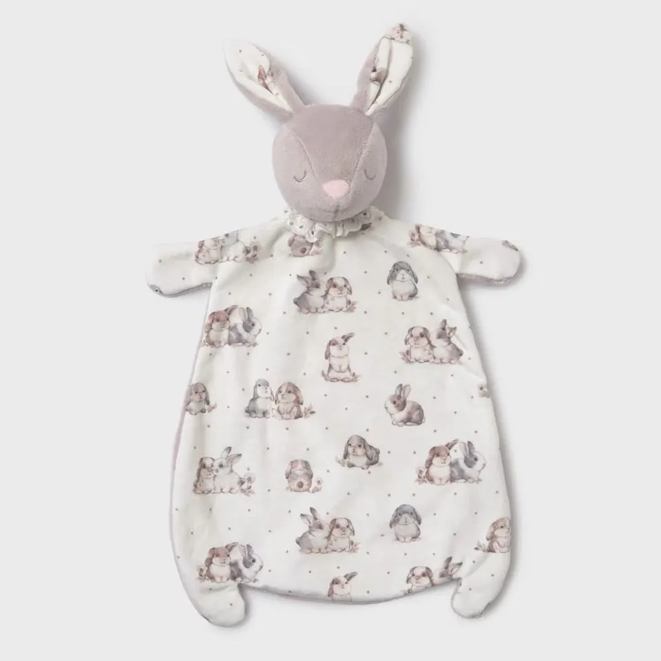 Mayoral Baby Comforter 9495 Natural Bunny Print
