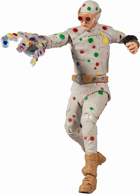 McFarlane Toys DC Multiverse Polka Dot Man (The Suicide Squad) 7" Action Figure with Build-A King Shark Piece and Accessories