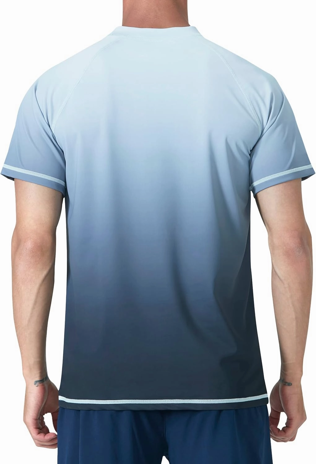 Men's Rash Guard Swim Shirts Summer UPF 50  UV Sun Protection Quick Dry Beach Fishing Water Shirts T Shirts for Men