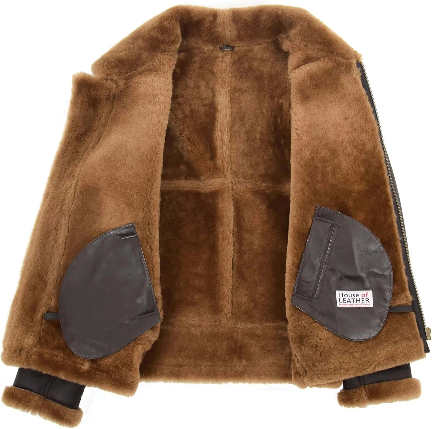 Men's Genuine Sheepskin Flight Jackets Original Aviator Classic Pilot Authentic B3 Bomber Wilbur
