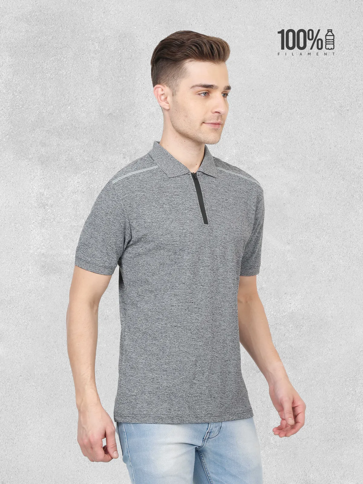 Men's rPET Sporty Polo TShirt