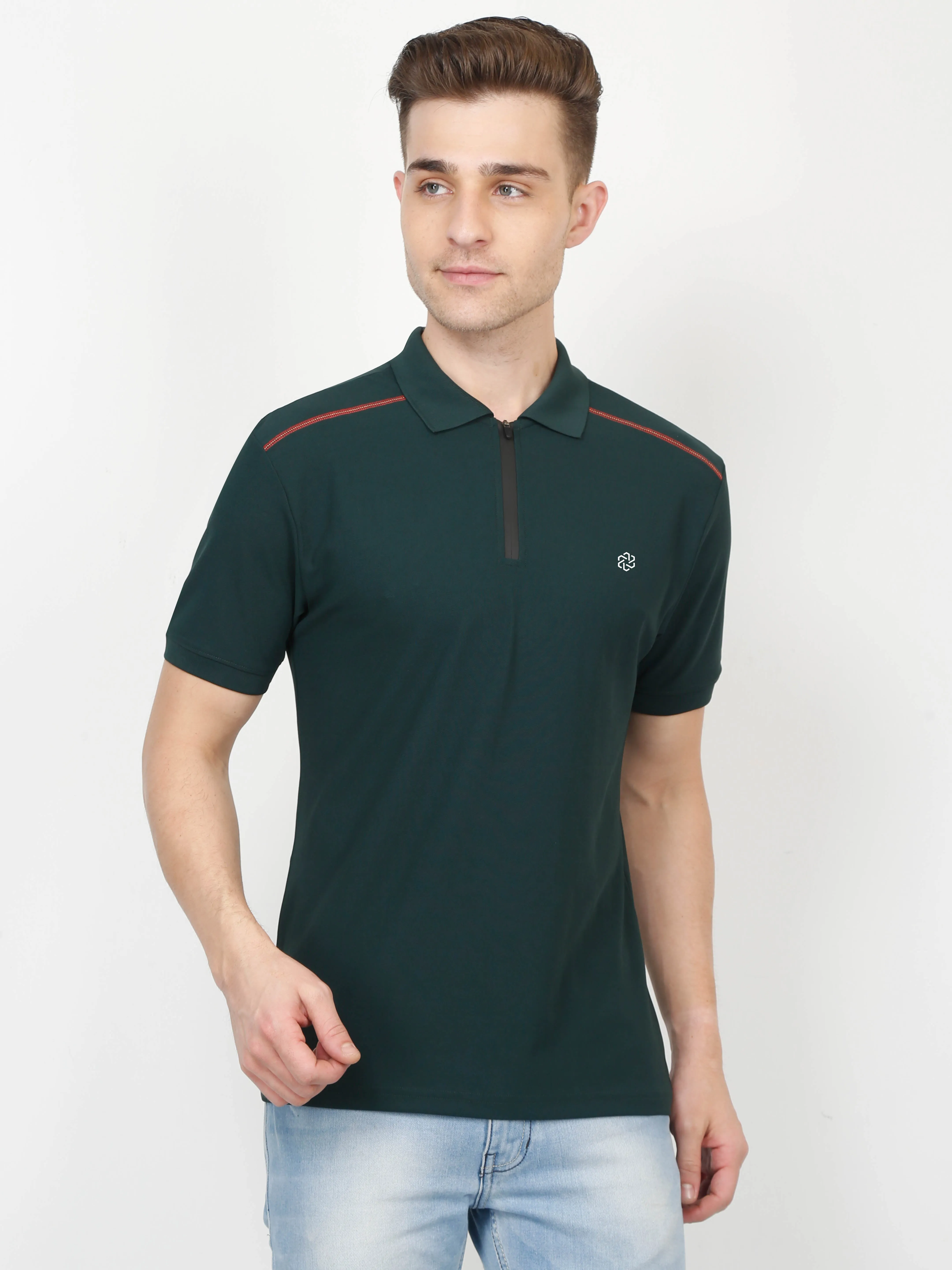 Men's rPET Sporty Polo TShirt