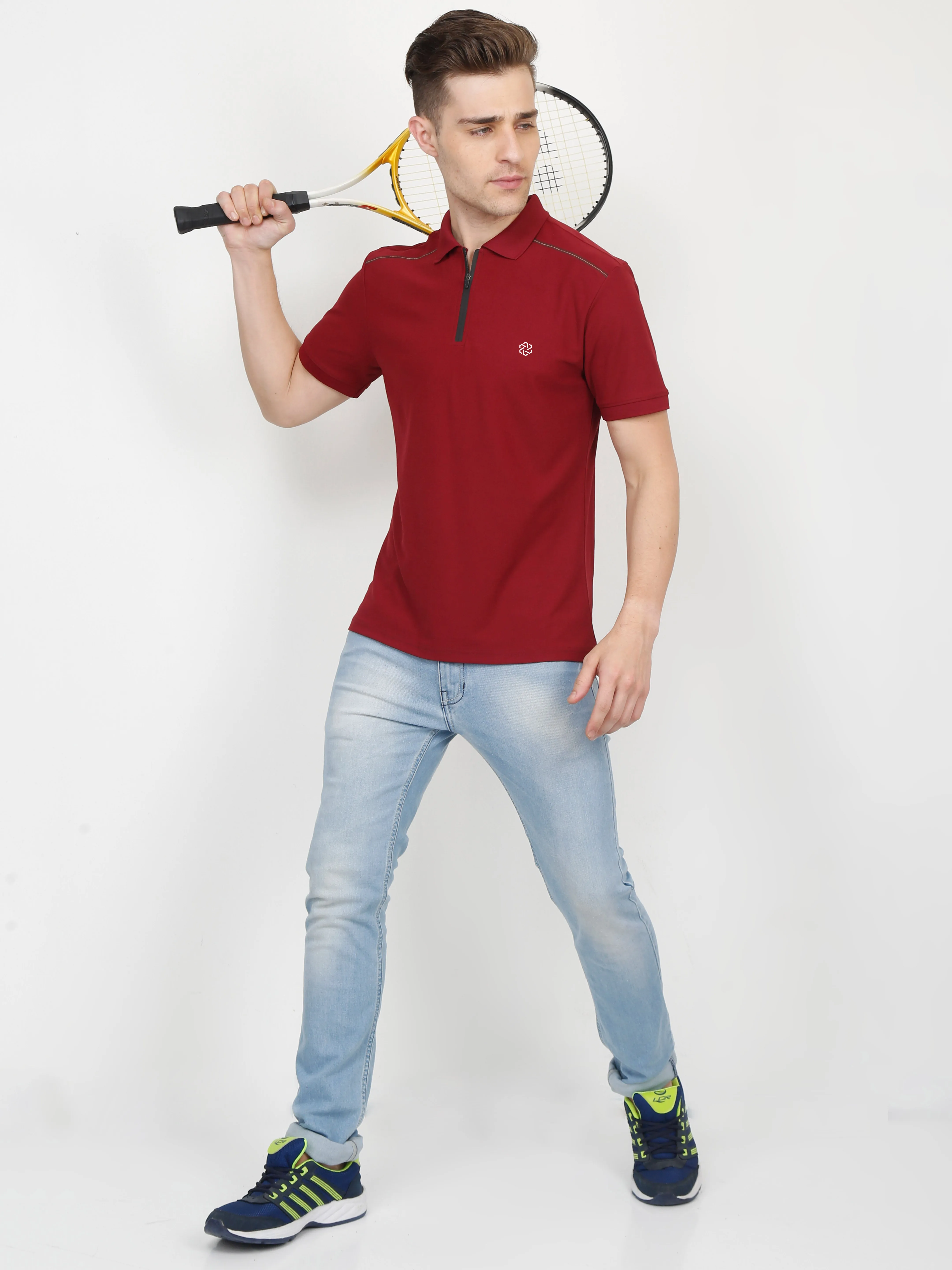 Men's rPET Sporty Polo TShirt