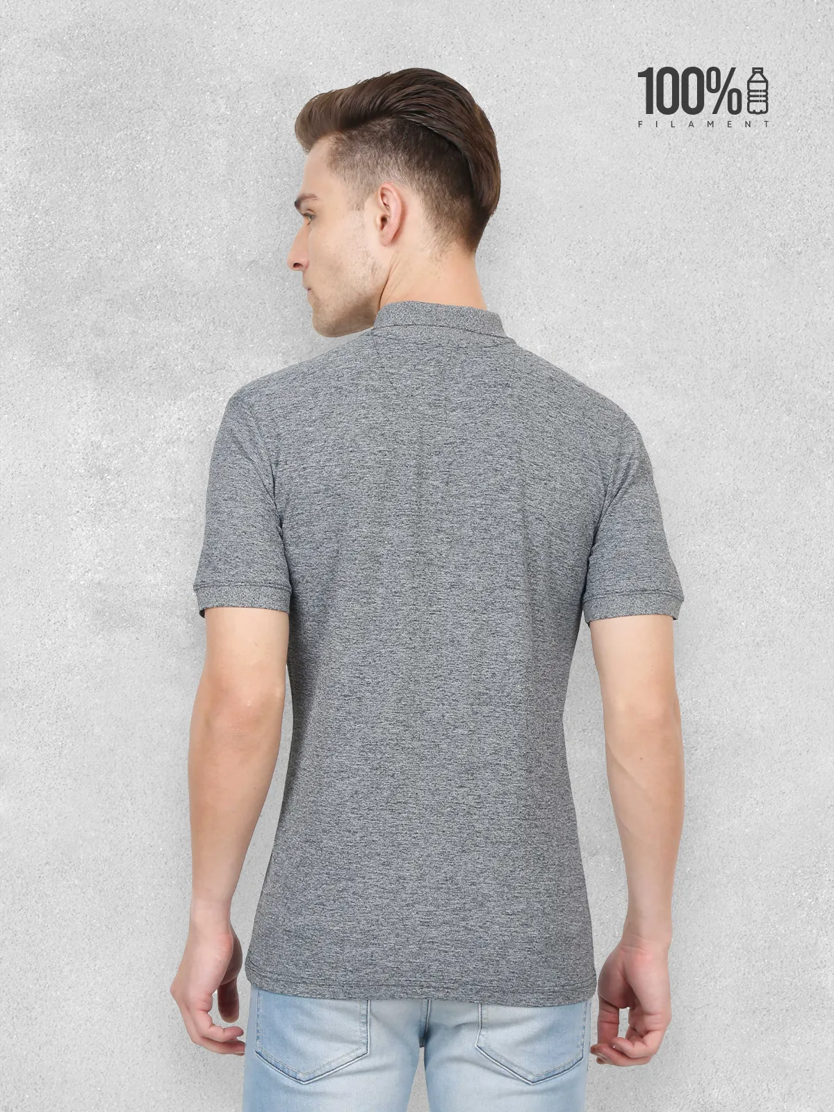 Men's rPET Sporty Polo TShirt