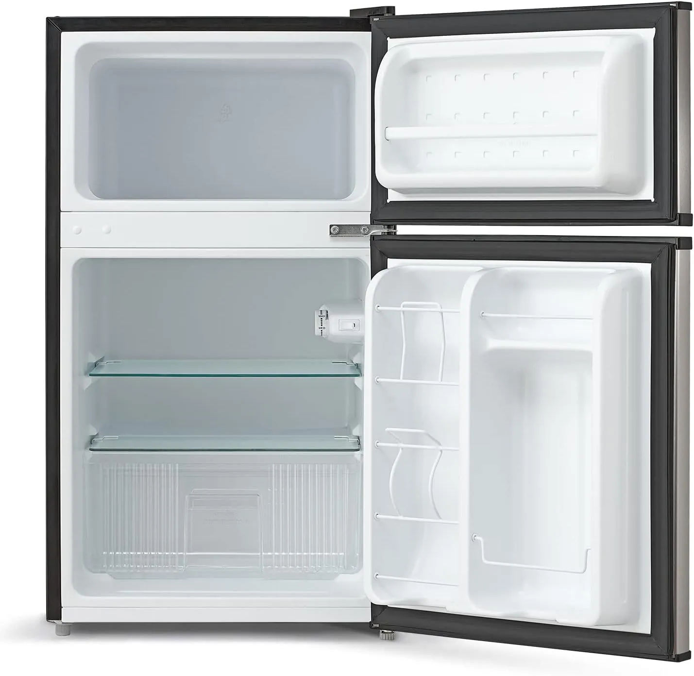 Midea WHD-113FSS1 Compact Refrigerator, 3.1 cu ft, Stainless Steel