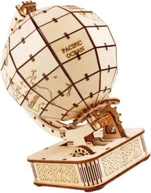 Milisten 1 Set Globe Puzzle for Educational Assemble Enhances Spatial Imagination Creativity for Desk Decoration Present for Boys