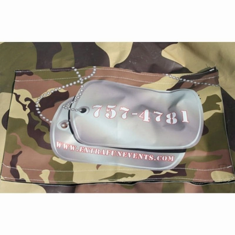 Military General Inflatable Jumper with Hoop