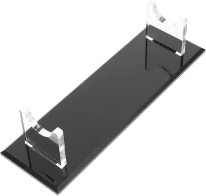 Mobestech Sword Presentation Stand Versatile Acrylic Desk Display Rack for Tabletop Collection Quick Setup Durable Holder for Medieval and Axes Elegant Showcase for Collectors