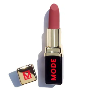 MODE Spicy Rum Rose Brown Lipstick Virgin Matte Areni Noir VIRTUOSA Long Lasting Pigment Rich Lip Color, Nourishing Natural Skincare Fruit Oils, Organic Shea Butter