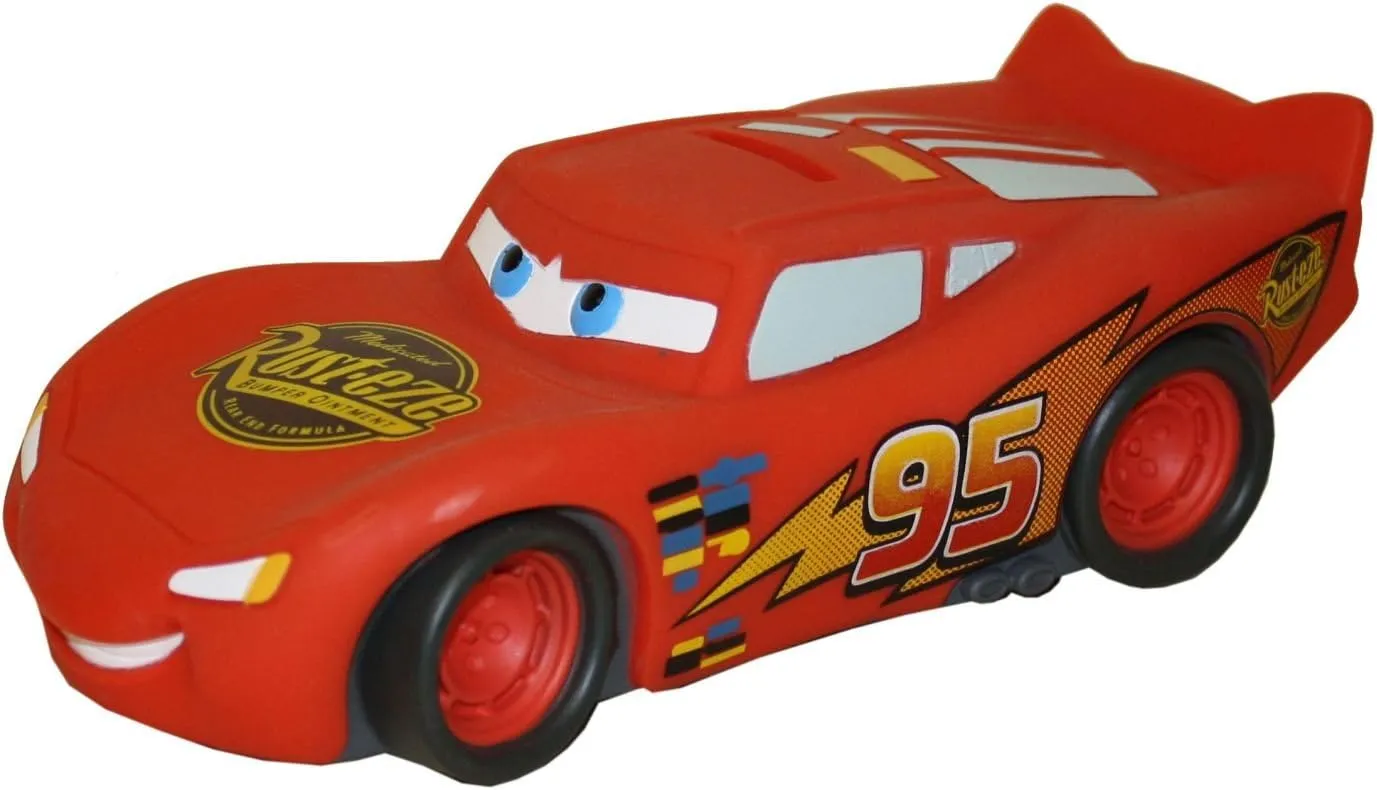 Money Bank Lightning McQueen Action Figure