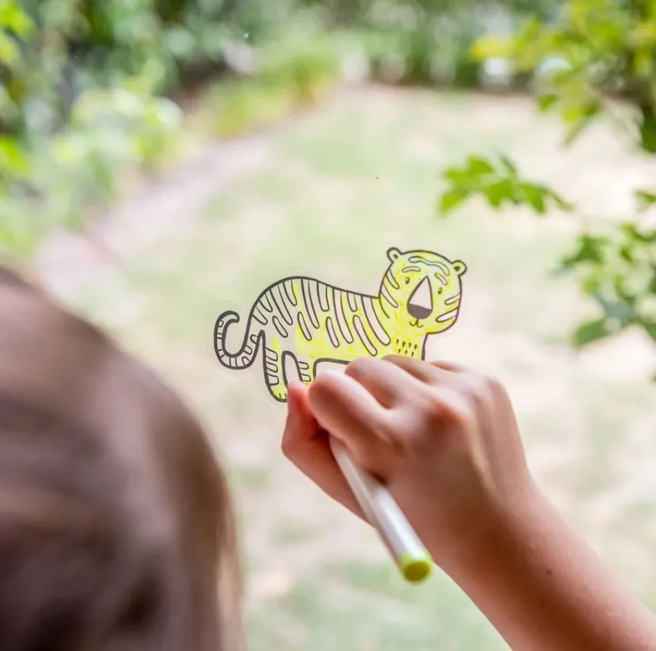 Movable Window Art | Jungle