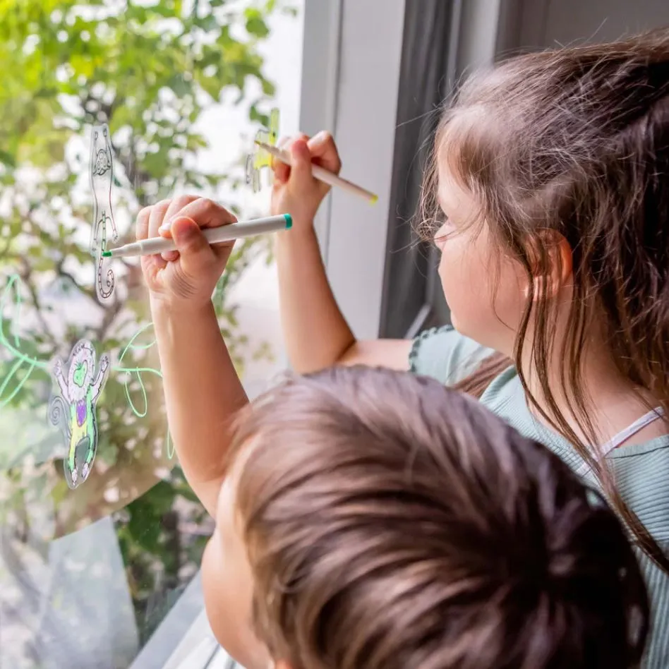 Movable Window Art | Jungle