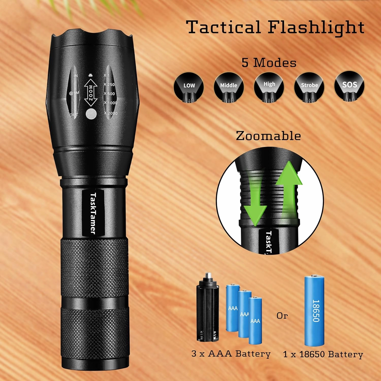 Multitools Gfit Set for Men, 3-in-1 Multi-tools Set "THANK YOU" Includes a Multi-Hammer, Utility Knife & Tactical Flashlight, EDC Gears for Car, Camping & Emergency, Gifts For Dad Husband Him
