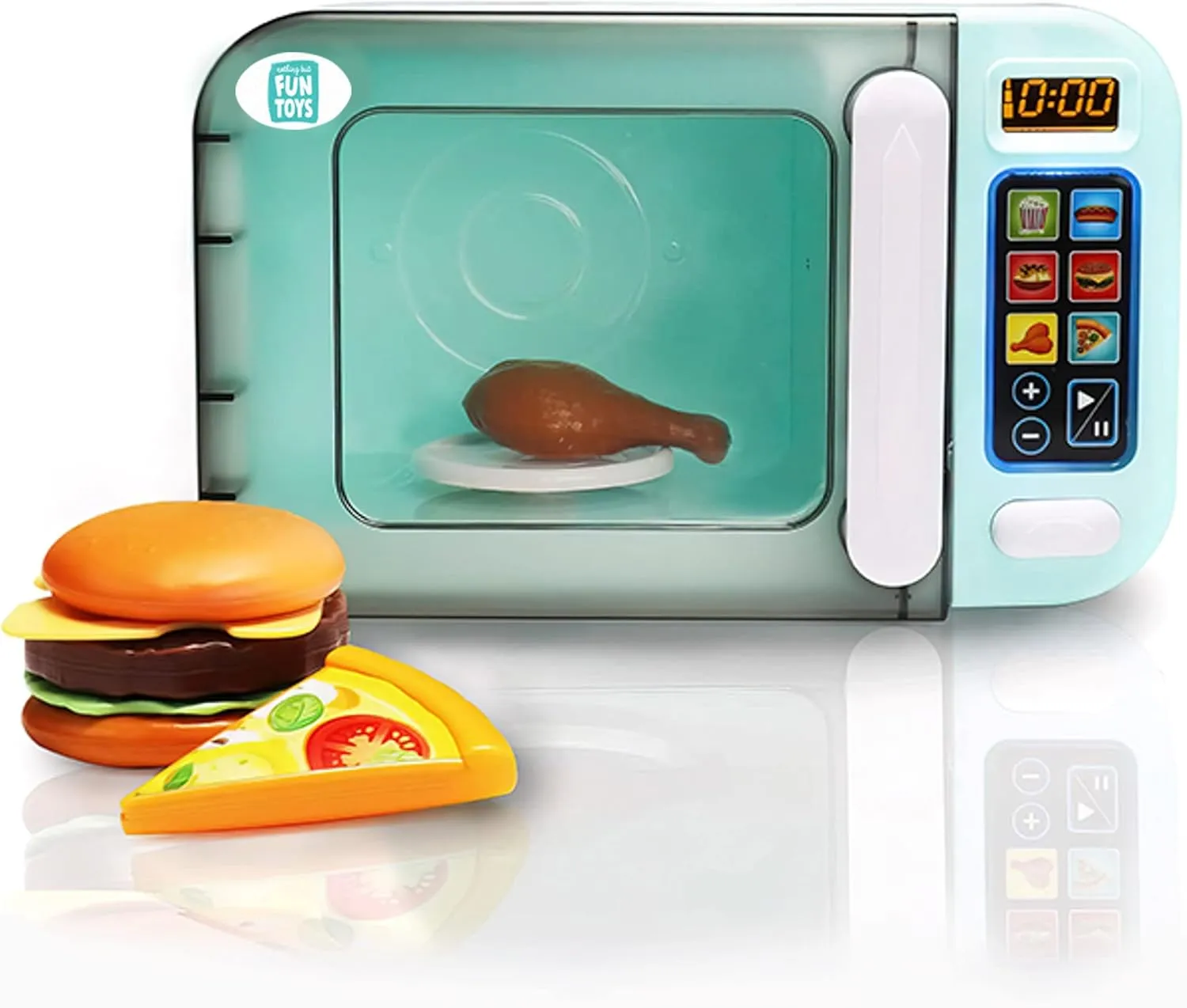My First Microwave Lights & Sounds Playset Designed for Children Ages 3  Years,Multi
