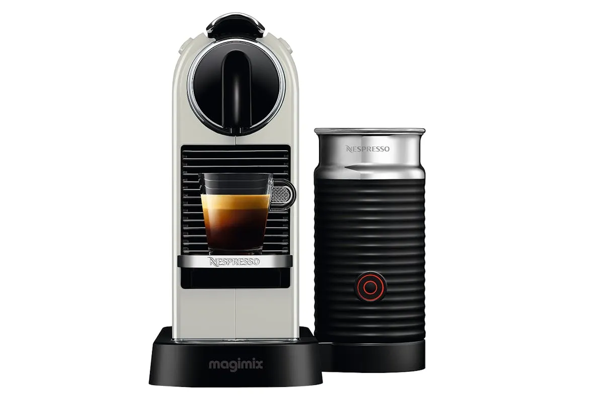 Nespresso CitiZ & Milk 11319 Coffee Machine by Magimix | White