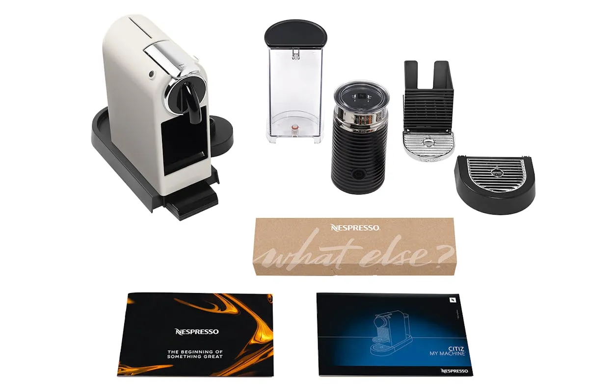 Nespresso CitiZ & Milk 11319 Coffee Machine by Magimix | White