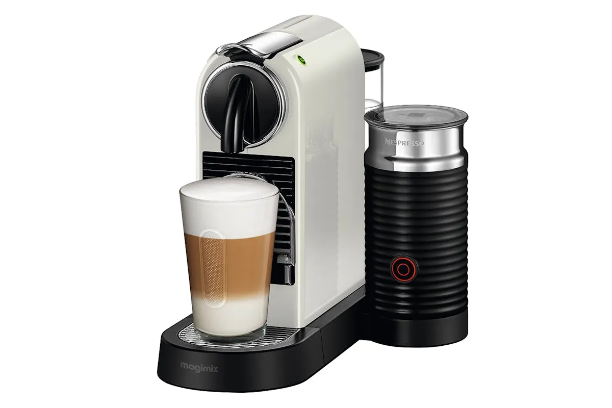 Nespresso CitiZ & Milk 11319 Coffee Machine by Magimix | White