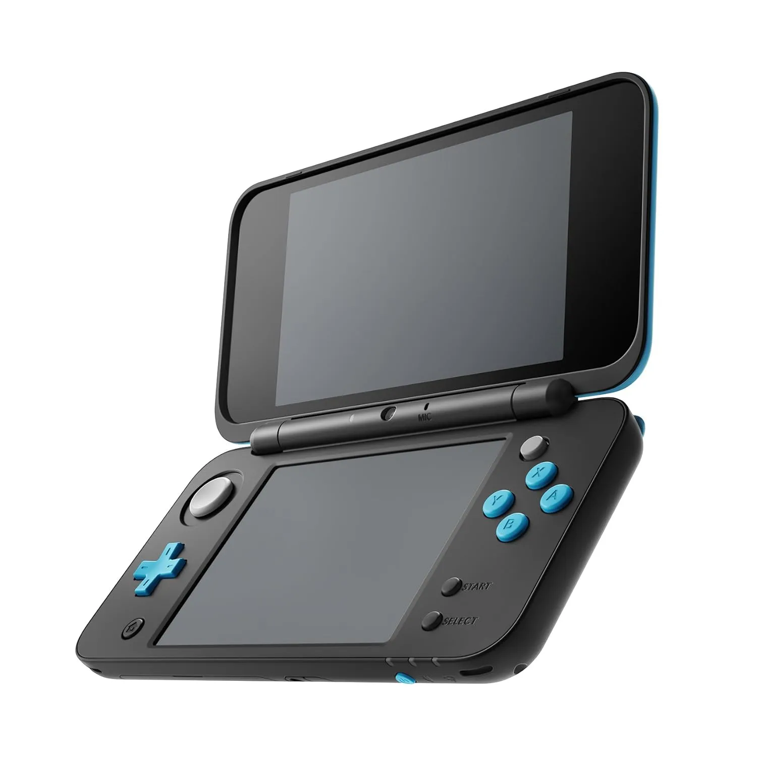 New Nintendo 2DS XL - Black   Turquoise With Mario Kart 7 Pre-installed - Nintendo 2DS