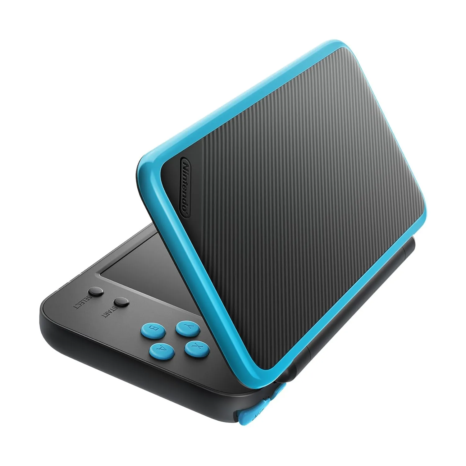 New Nintendo 2DS XL - Black   Turquoise With Mario Kart 7 Pre-installed - Nintendo 2DS